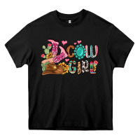 Black western cowgirl Heavy Core Tee - MaliasSmallBusiness