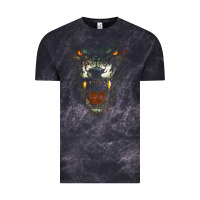Cloud Black Werewolf Face Lycan Gothic Horror Occult Scary Halloween Vintage Tee - longCreatives