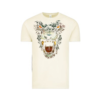 Vintage Arctic Werewolf Face Lycan Gothic Horror Occult Scary Halloween Vintage Tee - longCreatives