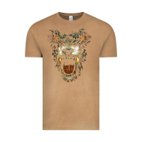 Vintage Camel Werewolf Face Lycan Gothic Horror Occult Scary Halloween Vintage Tee - longCreatives