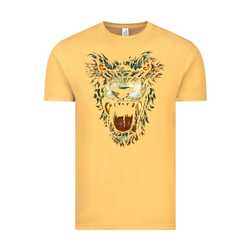 Werewolf Face Lycan Gothic Horror Occult Scary Halloween Vintage Tee by longCreatives | Teevron