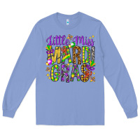 Colony Blue Little miss Mardi Gras Long Sleeve Tee - HowdyJamesFarm
