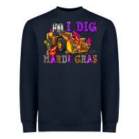 Navy i dig mardi gras olivia Heavyweight Sweatshirt - OliviaCreatesArt