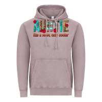 Vintage Zinc Auntie Like a Mom Only Cooler Vintage Hoodie - texasbilliewilder