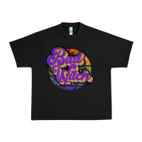 Black bad witch Urban Heavy Tee - JahusDesignShop