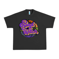 Pigment Black bad witch Urban Heavy Tee - JahusDesignShop