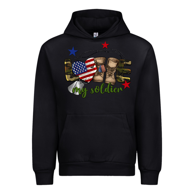 Love My Soldier Urban Hoodie by BarkalooDesign | Teevron