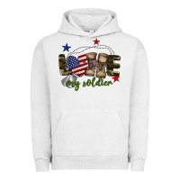 Pigment Lunar Rock Love My Soldier Urban Hoodie - BarkalooDesign