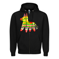 Black pinata Zipper Hoodie - FaDigitalArtStudio