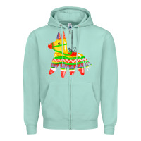 Seafoam pinata Zipper Hoodie - FaDigitalArtStudio