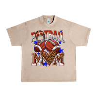 French Oak American Football Mom Urban Heavy Tee - NancyCooperArtShop