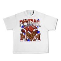 Lunar Rock American Football Mom Urban Heavy Tee - NancyCooperArtShop