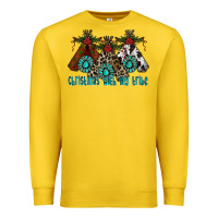 Lemon Christmas With Tribe Premium Sweatshirt - CowhideDigitalArt