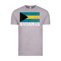 Bahamas Flag Country Men Women Kids Christmas Gift Family Vintage Tee | Teevron