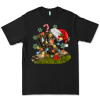Black Christmas soldier veteran boots Premium Tee - MaliasSmallBusiness