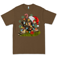 Cacao Christmas soldier veteran boots Premium Tee - MaliasSmallBusiness