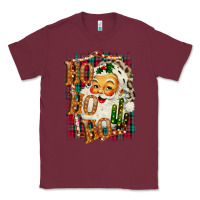Burgundy Christmas Ho Ho Ho Classic Tee - Bettercallsaul