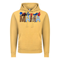 Vintage Mustard Boy Mama Vintage Hoodie - texasbilliewilder