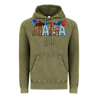 Vintage Olive Boy Mama Vintage Hoodie - texasbilliewilder