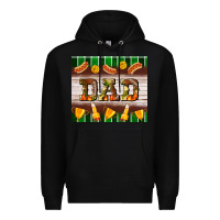 Black Football Dad Tumbler Premium Hoodie - BundleAndBundleShop