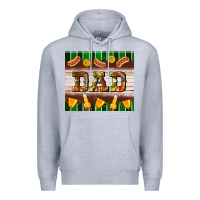 Heather Grey Football Dad Tumbler Premium Hoodie - BundleAndBundleShop