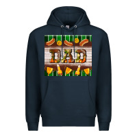Navy Football Dad Tumbler Premium Hoodie - BundleAndBundleShop