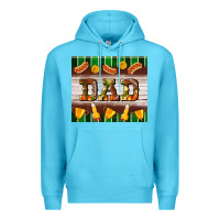 Ocean Blue Football Dad Tumbler Premium Hoodie - BundleAndBundleShop