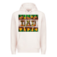 Pale Pink Football Dad Tumbler Premium Hoodie - BundleAndBundleShop