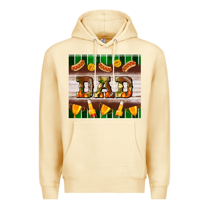 Football Dad Tumbler Premium Hoodie by BundleAndBundleShop | Teevron