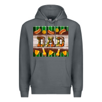Rock Football Dad Tumbler Premium Hoodie - BundleAndBundleShop
