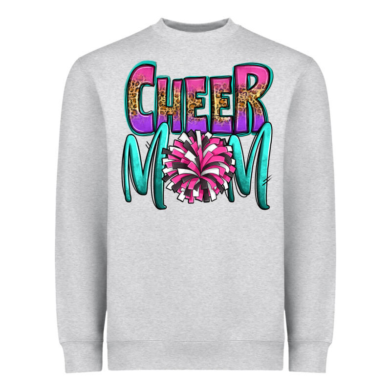 Cheer Mom Heavyweight Sweatshirt by OliviaCreatesArt | Teevron