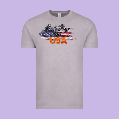 God Bless The Usa Vintage Tee Designed By Bettercallsaul