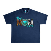 Navy Best Mom Ever Urban Heavy Tee - texasbilliewilder