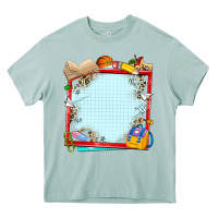 Arona school your text here Heavy Core Tee - NancyCooperArtShop