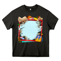 School Your Text Here Heavy Core Tee | Teevron