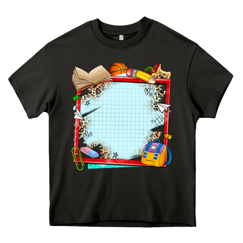 School Your Text Here Heavy Core Tee by NancyCooperArtShop | Teevron