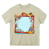 Mossy school your text here Heavy Core Tee - NancyCooperArtShop
