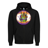 Black stay sweet earrings Zipper Hoodie - BundleAndBundleShop