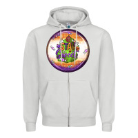 Dove Grey stay sweet earrings Zipper Hoodie - BundleAndBundleShop