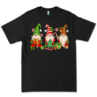 Black christmas gnomes Premium Tee - MaliasSmallBusiness