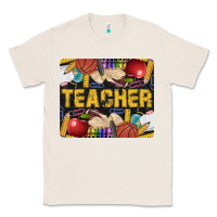 Natural Western Teacher Black And Glitter Classic Tee - LillyAllenDesigns