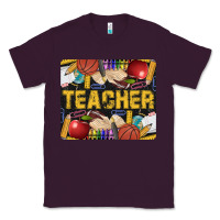 Plum Western Teacher Black And Glitter Classic Tee - LillyAllenDesigns