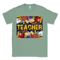 Sage Western Teacher Black And Glitter Classic Tee - LillyAllenDesigns