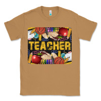 Toasted Coconut Western Teacher Black And Glitter Classic Tee - LillyAllenDesigns