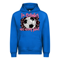Cobalt in october we wear pink soccer Urban Hoodie - BarkalooDesign