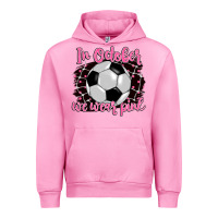 Fuchsia Pink in october we wear pink soccer Urban Hoodie - BarkalooDesign