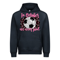 Navy in october we wear pink soccer Urban Hoodie - BarkalooDesign