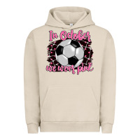 Pigment French Oak in october we wear pink soccer Urban Hoodie - BarkalooDesign