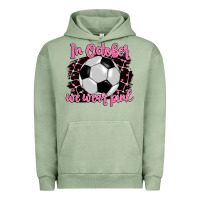 Pigment Oil Green in october we wear pink soccer Urban Hoodie - BarkalooDesign