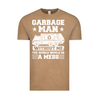 Vintage Coffee garbage man gift t  shirt recycling trash garbage man t  shirt Vintage Tee - longCreatives